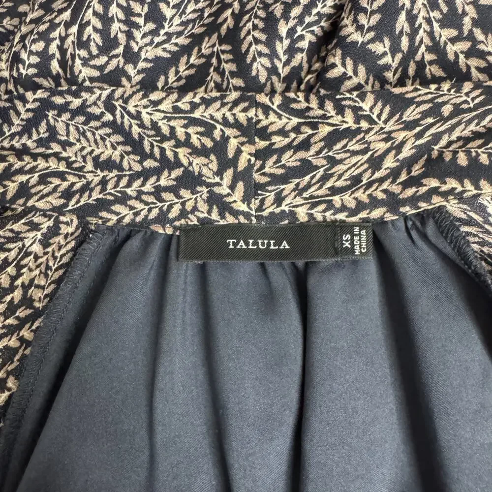 Womens Talula for Aritzia Cadogan Mini Dress Sz XS Whimsigoth Cottagecore Boho